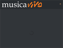 Tablet Screenshot of musicaviva.pl